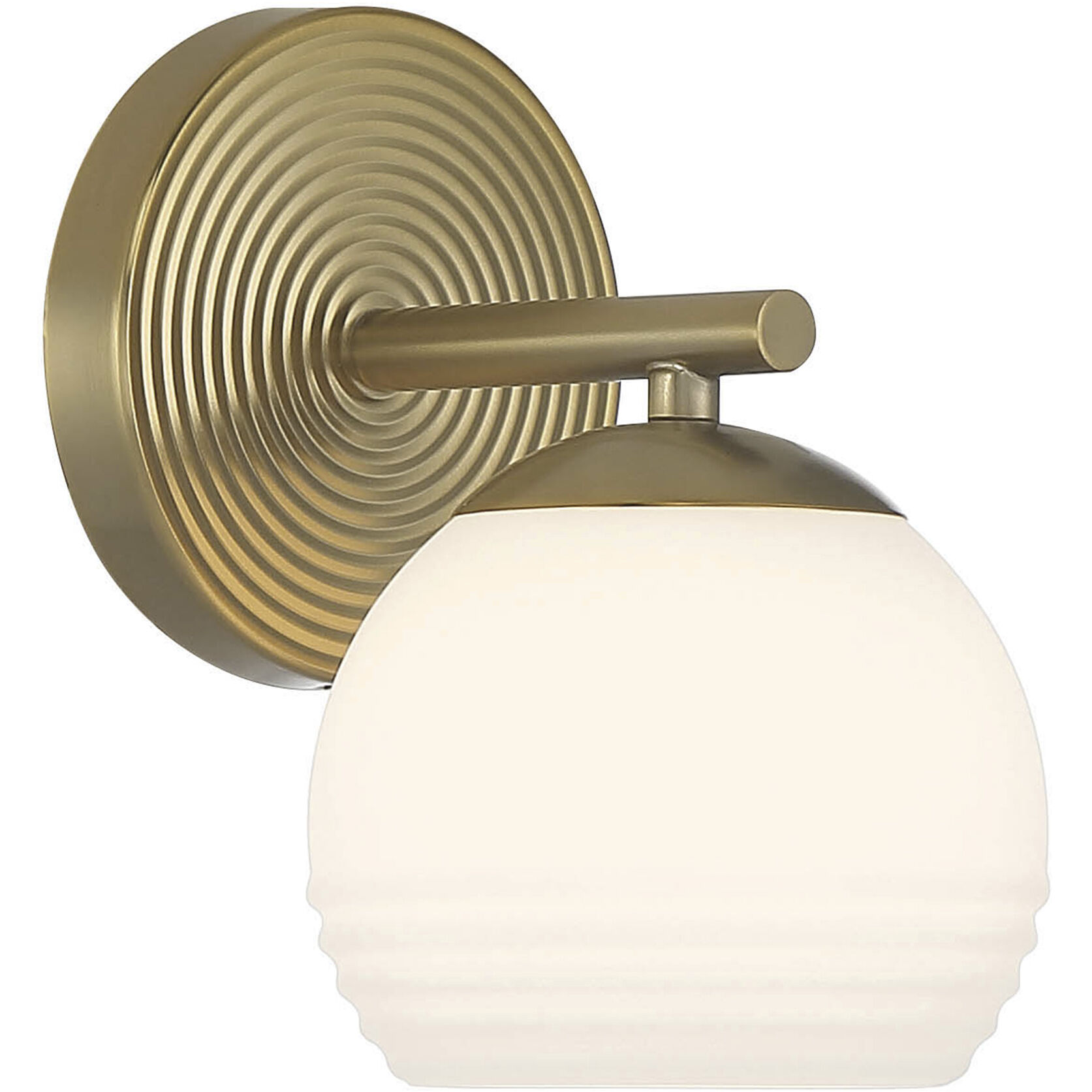 Moon Breeze 1 Light 6 inch Brushed Gold Wall Sconce Wall Light